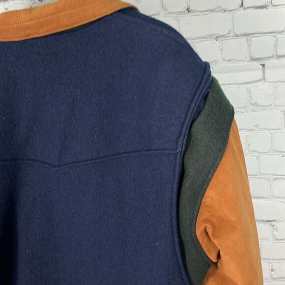 Vintage 80’s Rode Walker Made in USA Wool & Suede Bomber Near Mint condition Med - Picture 6 of 10